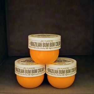 Sol de Janeiro Bum Bum Cream 50ml x3 Bundle 1.7oz Each NEW $42 Value